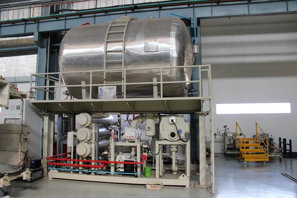 Oil Filtration - Savas Enggineering | Vapour Phase Drying Plant